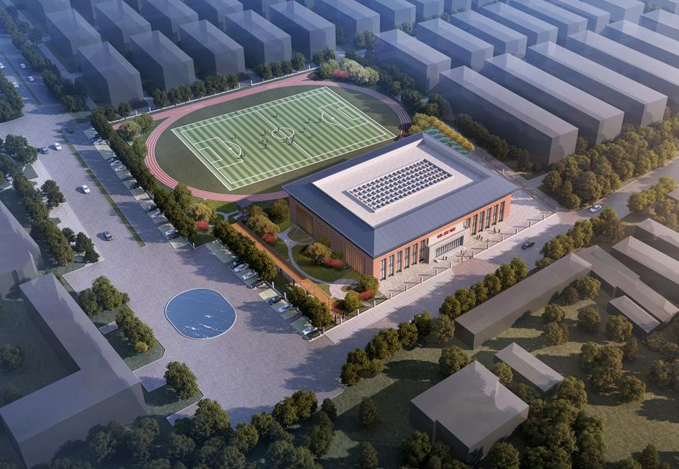 淮北市杜集區朔里礦運動場館及運動場改建工程